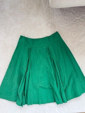 Banana Republic Kelly Green Circle Skirt 6